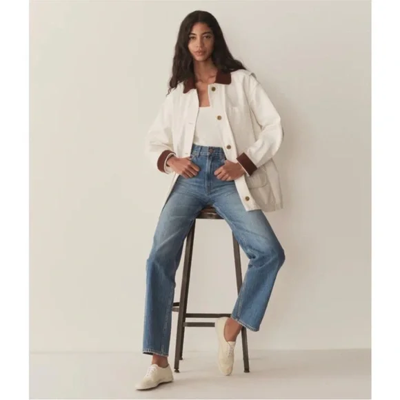 Doen Pascual Barn Jacket in Salt Small - Picture 5 of 15